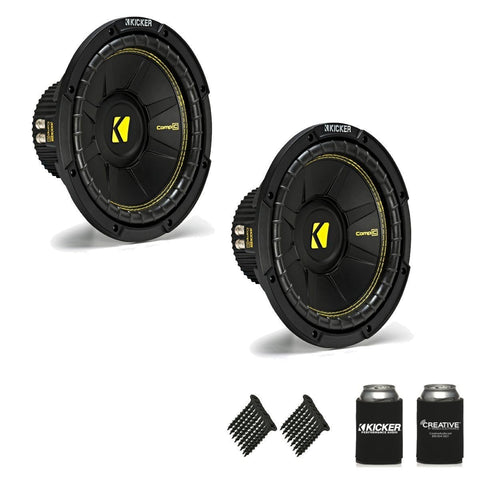 Kicker CWCD104 CompC 10" Subwoofer Dual Voice Coil 4-Ohm