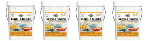 Augason Farms Lunch & Dinner Emergency Food Supply 11 lbs 11.2 oz 4 Gallon Pail