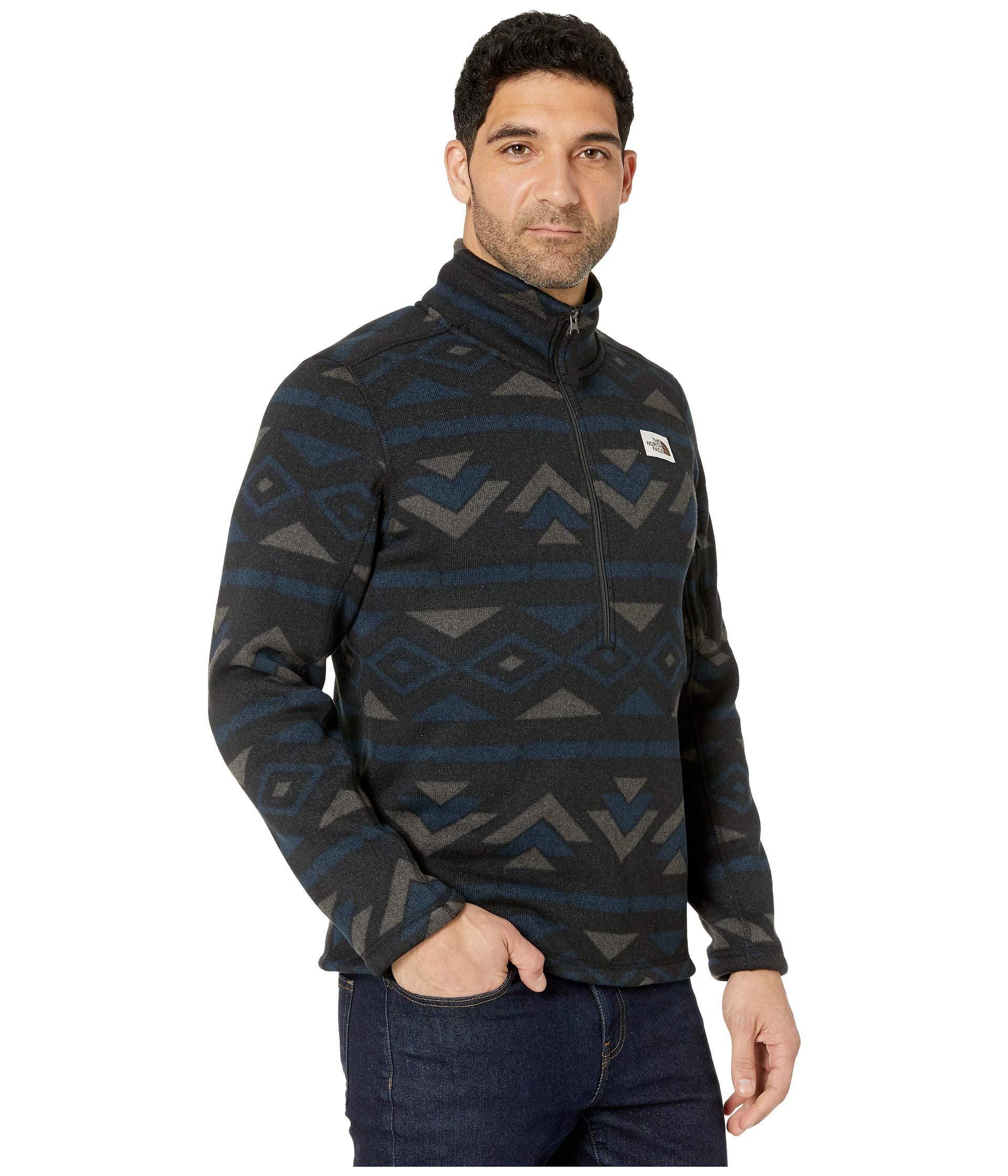 The North Face Men's Gordon Lyons Novelty 1/4 Zip, TNF Black