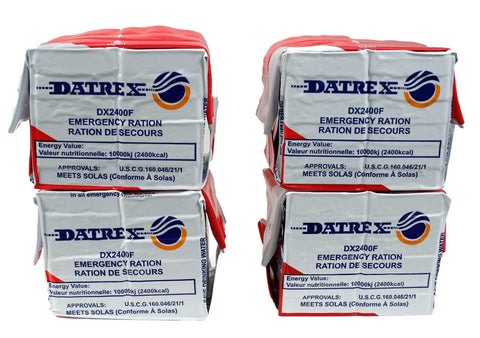 Datrex Emergency Survival 2400 Calorie Food Ration Bar, 12 Bars