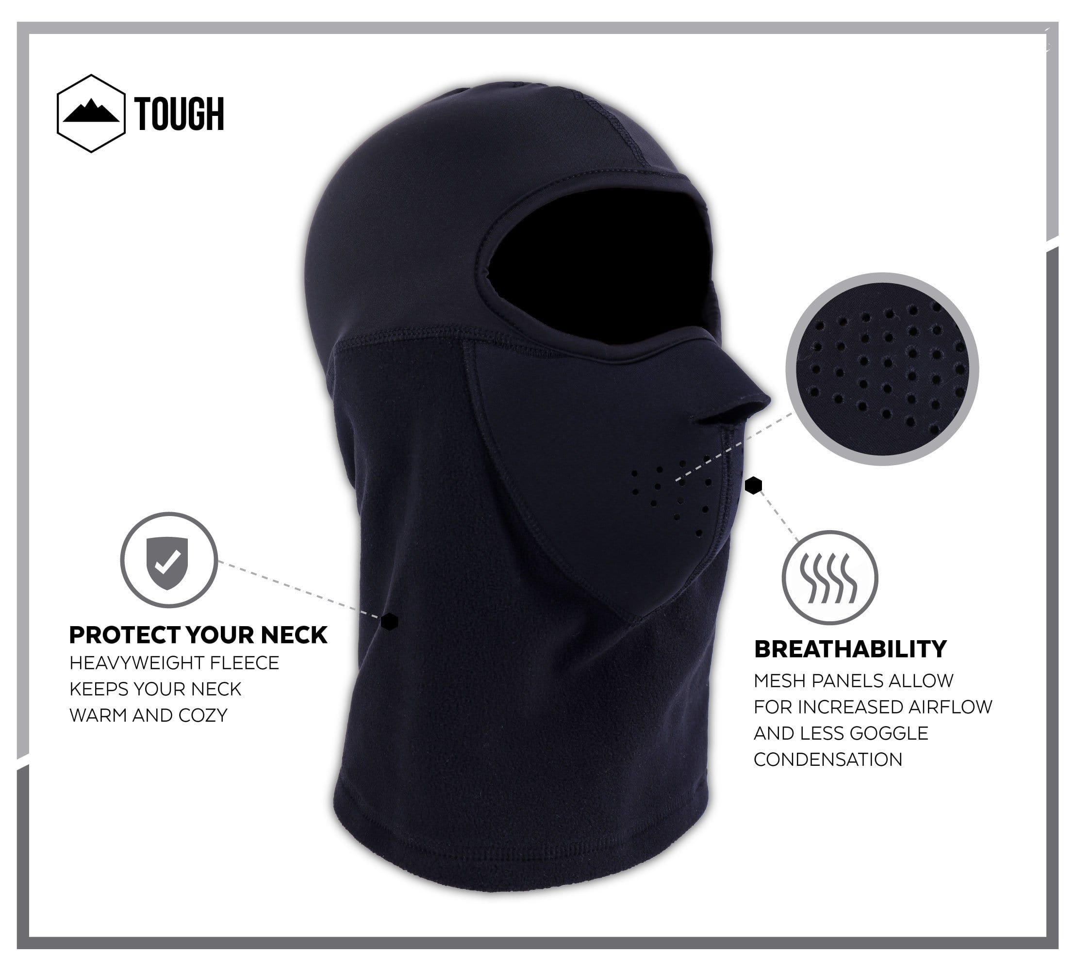 Balaclava Ski Mask Warm Face Mask For Cold Weather Winter Skiing