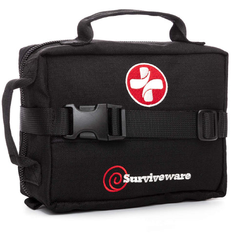 Surviveware Survival First Aid Kit (Black)